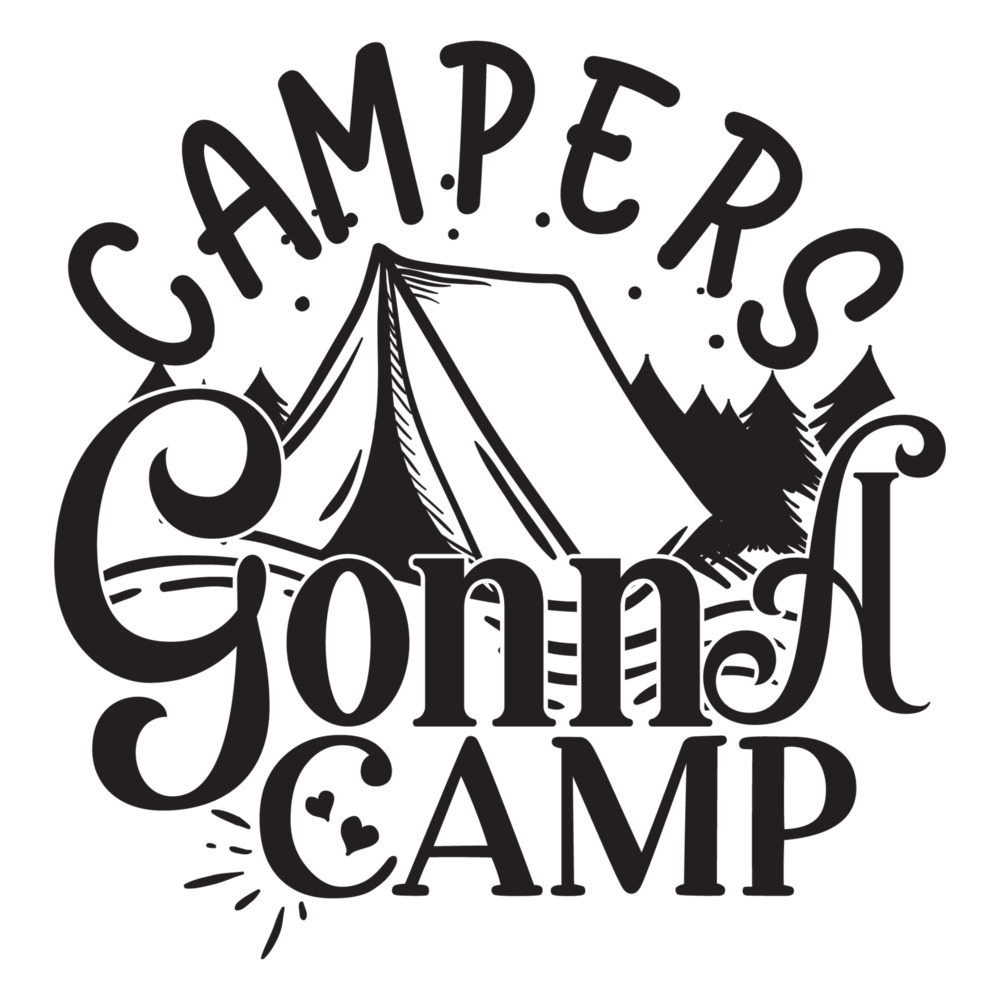 Campers Gonna Camp Neon Tank Top