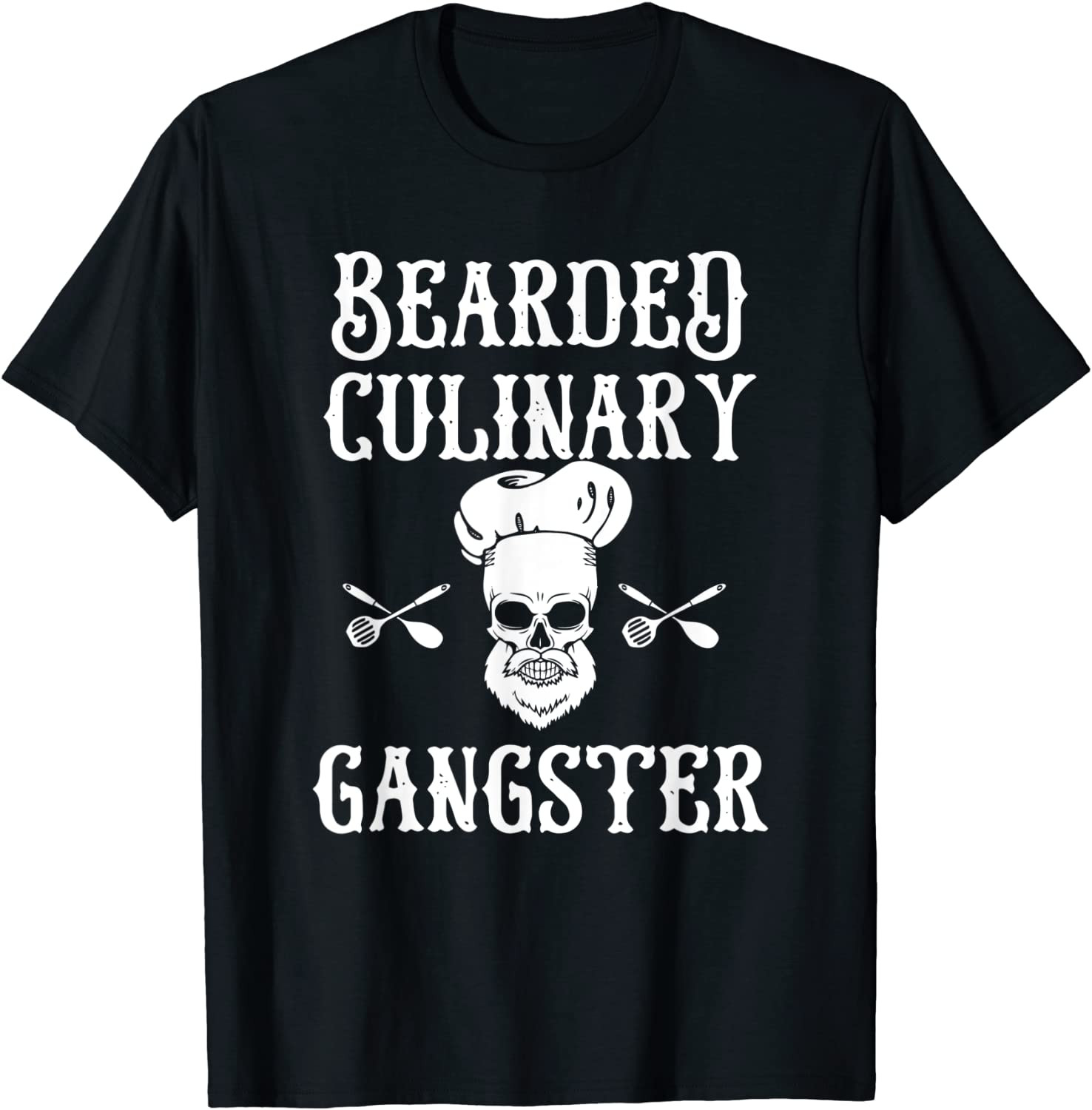 Bearded Culinary Gangster Vintage Cooking Guru