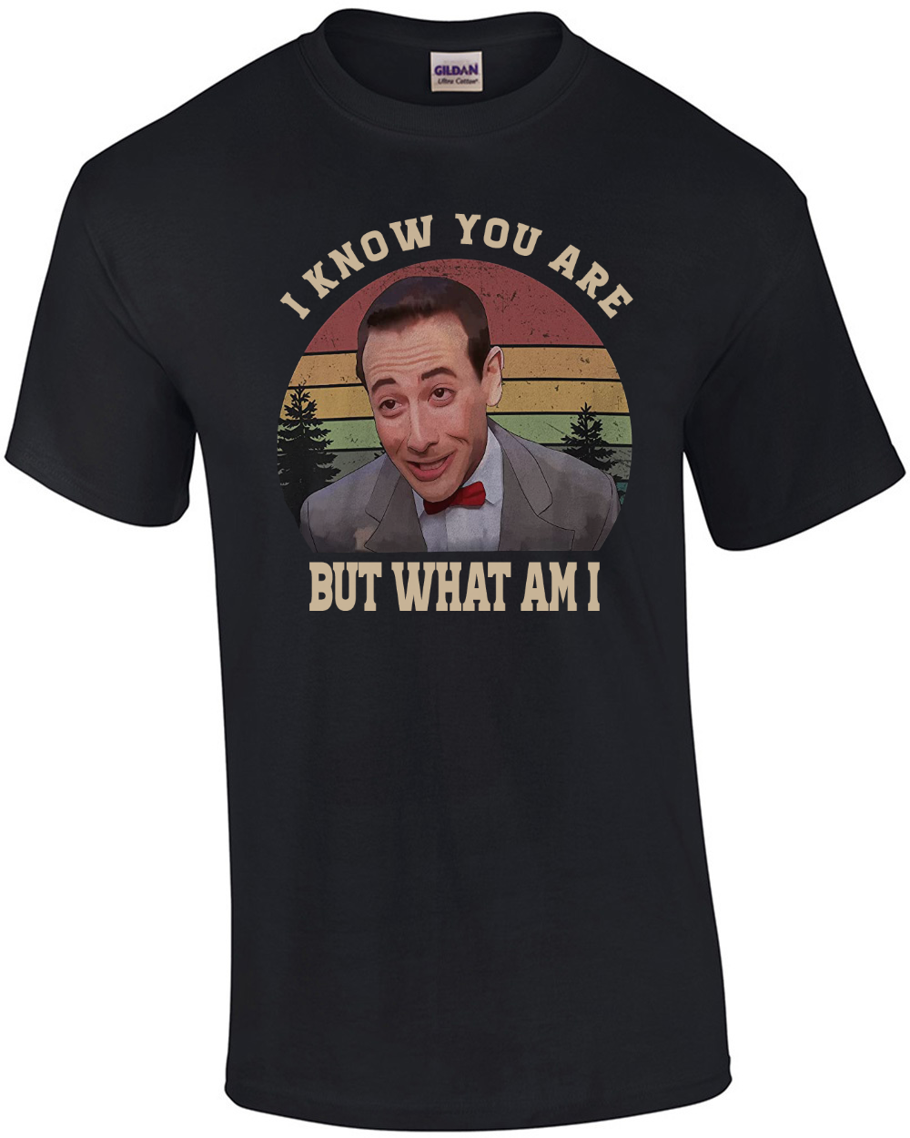 Pee-Wee Herman I Know You Are But What Am I Vintage Circle