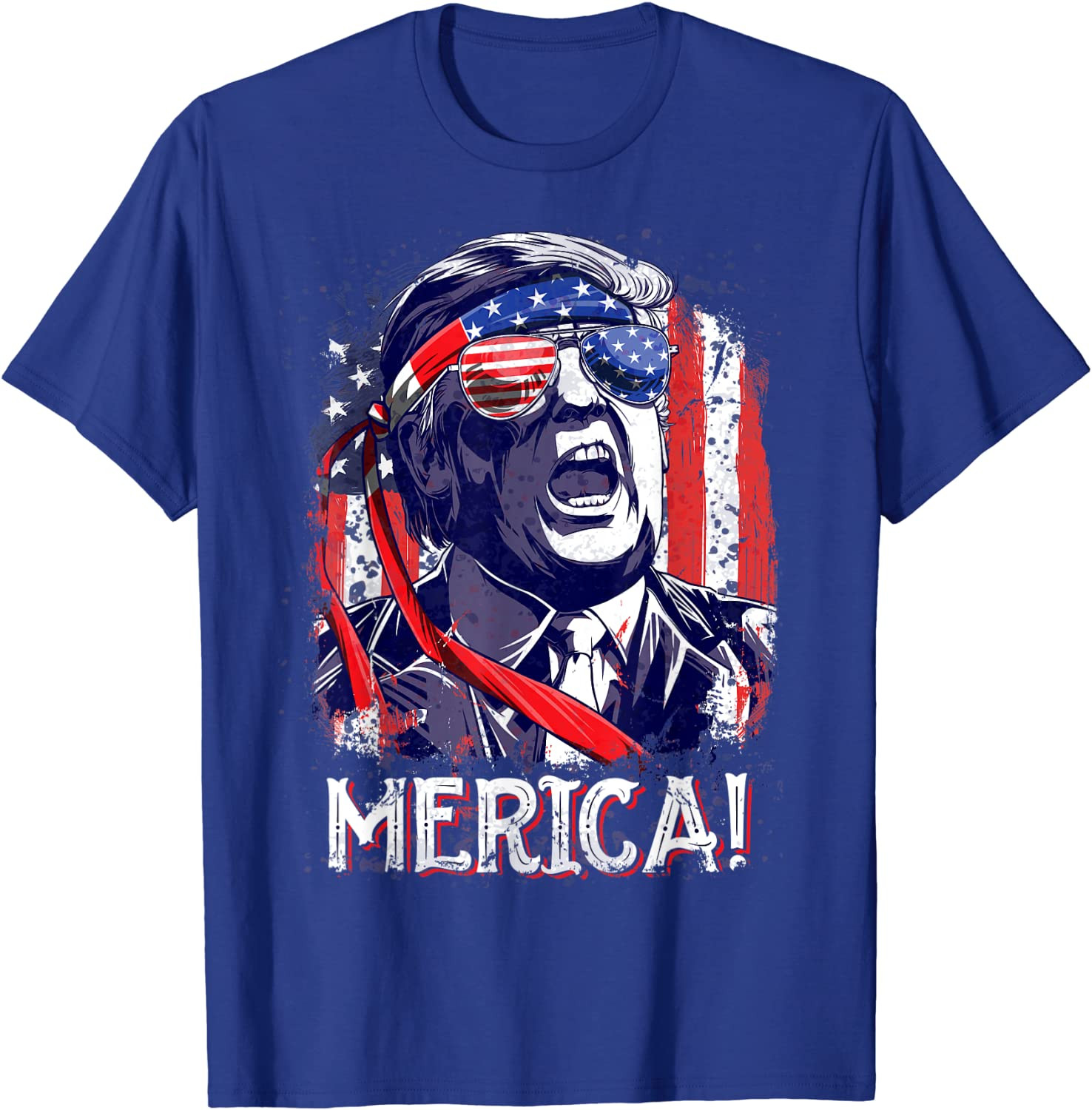 trump 4th of july display