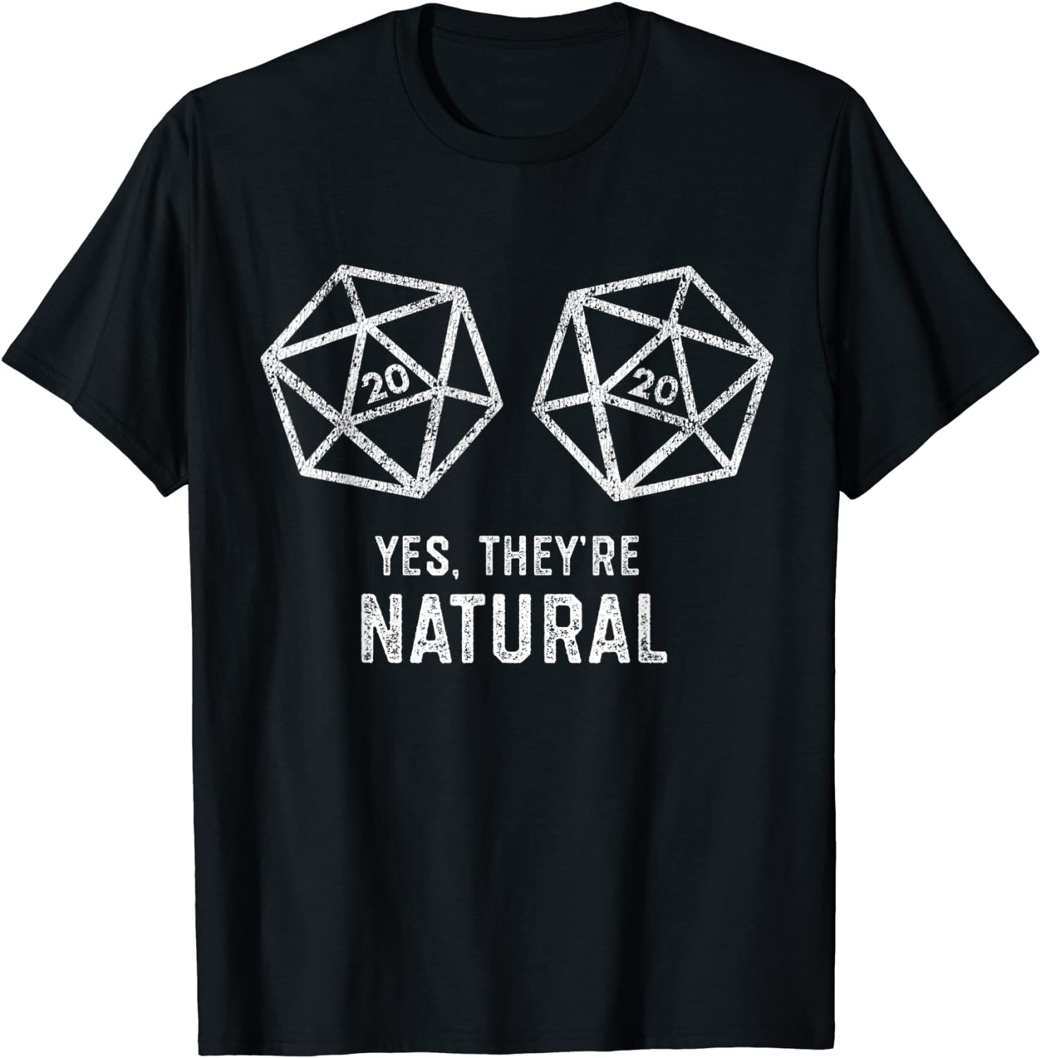 Yes They're Natural D20 Dice