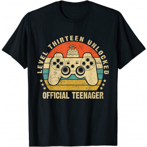 13 Year Old Level 13 Unlocked Official T-Shirt