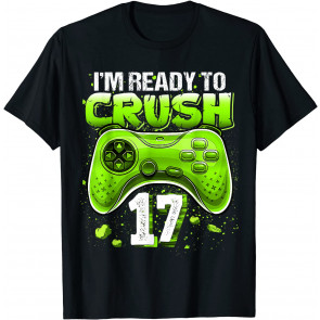 17 Year Old Video Game 17th Birthday T-Shirt