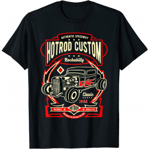 1950s Vintage Rockabilly Clothing Retro 50s Sock Hop Hotrod T-Shirt
