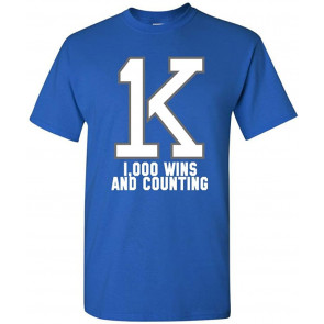 1K Bold Wins And Counting Basketball T-Shirt