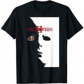 2 Laurie Strode Michael Myers Mask Poster T-Shirt