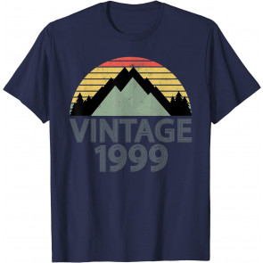 21 Years Old 21st Vintage 1999 Birthday T-Shirt