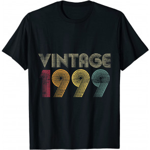 22nd Birthday Gifts Year Old - Vintage 1999 T-Shirt