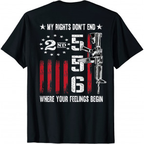 2nd Amendment Feelings America USA Patriotic T-Shirt