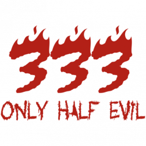333 Only Half Evil  Kids Tshirt