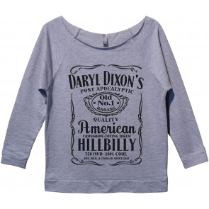 3/4 Sleeve “Daryl Dixon American Hillbilly The Walking Dead Sweat  T-Shirt