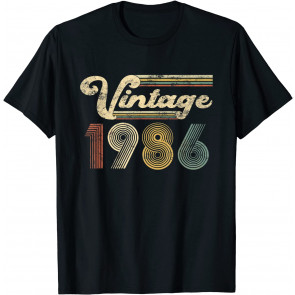 35 Years Old - Vintage Best Of 1986 35th Birthday Gifts T-Shirt