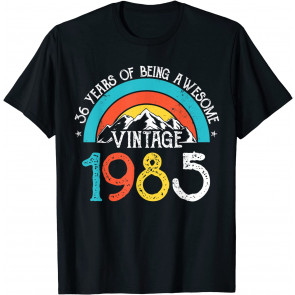 36 Years Old Vintage 1985 36th Birthday Men Women T-Shirt
