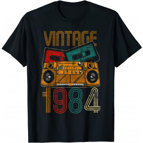 37th Birthday Gifts - Years Old Vintage 1984 T-Shirt