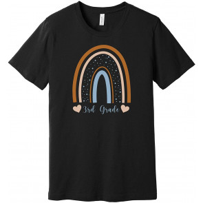 3rd Grade Teacher Rainbow T-Shirt