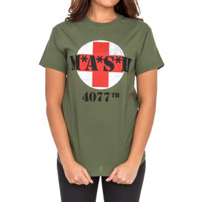 4077th Circle Army Green T-Shirt