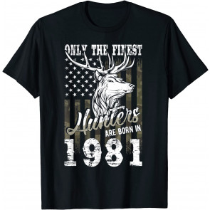 40th Birthday Gift For 40 Year Old Deer Hunter T-Shirt