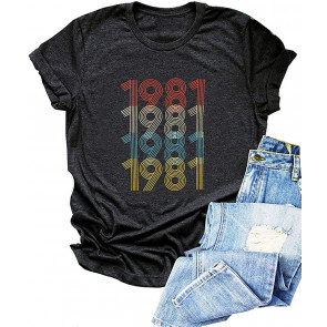 40th Birthday Gifts Vintage1981 T-Shirt