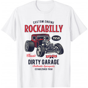 50s Rockabilly Clothing For Men Women Greaser 1950s T T-Shirt