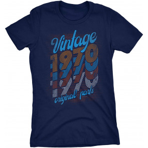 51st Birthday Gift For Women - Vintage 1970 Original Parts - Retro Birthday  T-Shirt