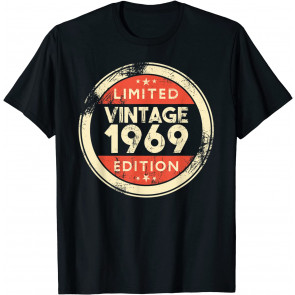52 Years Old Gifts- 52nd Birthday Gift Vintage 1969 T-Shirt