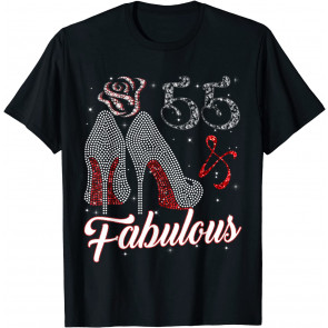 55 And & Fabulous 1966 55Th Birthday Gift T-Shirt