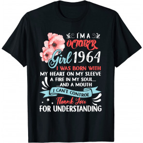57th Birthday Made In October 1964  T-Shirt