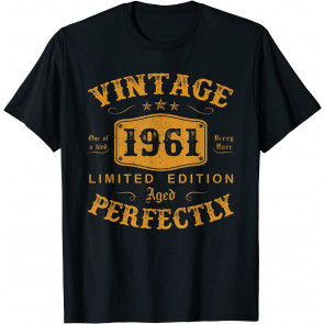 60 Year Old Birthday Gifts Vintage 1961 60th Birthday Gifts T-Shirt