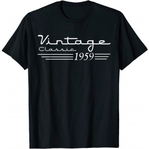 60th Birthday 60 Years Old 60th Vintage Retro 1959 Birthday T-Shirt