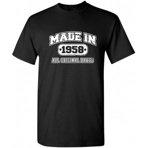 62nd Birthday Gag Gift Made In T-Shirt