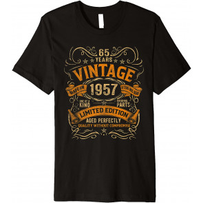 65 Year Old Vintage 1957 Gifts 65th Birthday Men Women T-Shirt