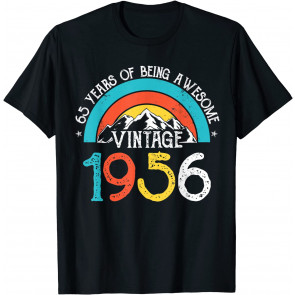 65 Years Old Vintage 1956 65th Birthday Men Women T-Shirt