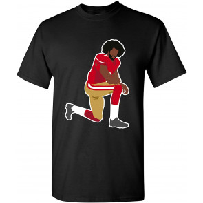 7 Kneel Stand Football Protest Front & Back DT T-Shirt