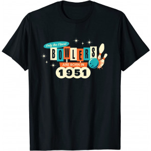 70th Birthday Bowler T-Shirt