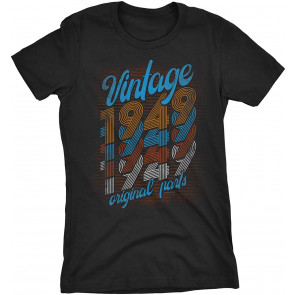 72nd Birthday Gift For Women - Vintage 1949 Original Parts - Retro Birthday  T-Shirt