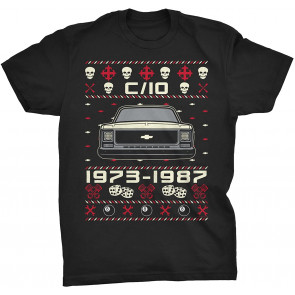 73-87 Chevy C10 Square Body - Ugly Christmas  T-Shirt
