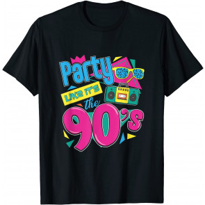 90s 90ies Nineties Retro Party T-Shirt