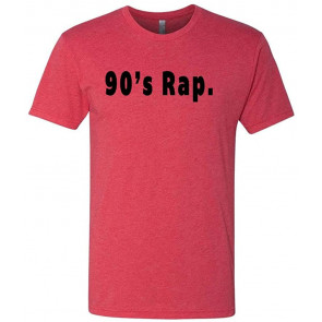 90's Rap Music - Hip Hop Brooklyn NYC New York - Tri-Blend T-Shirt