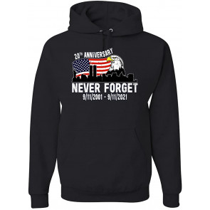 9/11 Memorial 20th Anniversary Never Forget Americana / American T-Shirt