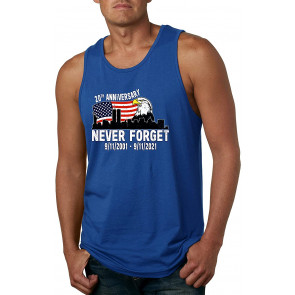 9/11 Memorial 20th Anniversary Never Forget Americana/American T-Shirt