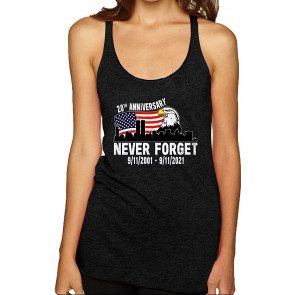 9/11 Memorial 20th Anniversary Never Forget Americana/American T-Shirt