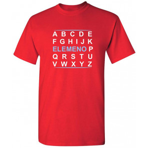 A B C D Elemeno T-Shirt