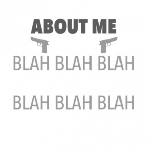 A Short Poem About Me  Guns Blah Blah Blah Boobs Blah Blah Blah Morotcycles  The End Funny Tshirt