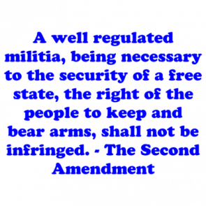 A Well Regulated Militia Being Necessary To The Security Of A Free State The Right Of The People To Keep And Bear Arms Shall Not Be Infringed  The Second Amendment Shirt
