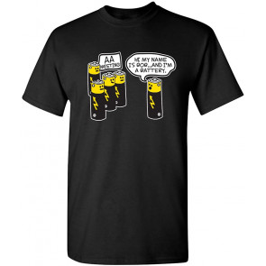 AA Battery Meeting T-Shirt