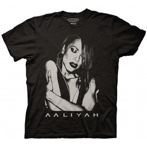 Aaliyah 1 Color With Name Below T-Shirt