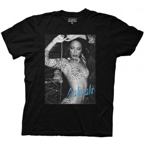 Aaliyah Black & White Bikini T-Shirt