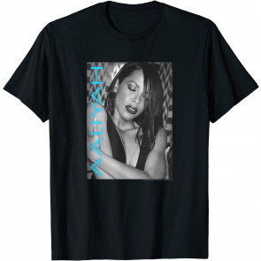 Aaliyah Blue Glowing T-Shirt
