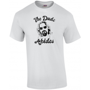 The Big Lebowski 90s Movie The Dude Abides T-Shirt