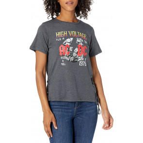 ACDC Side Lace Up T-Shirt